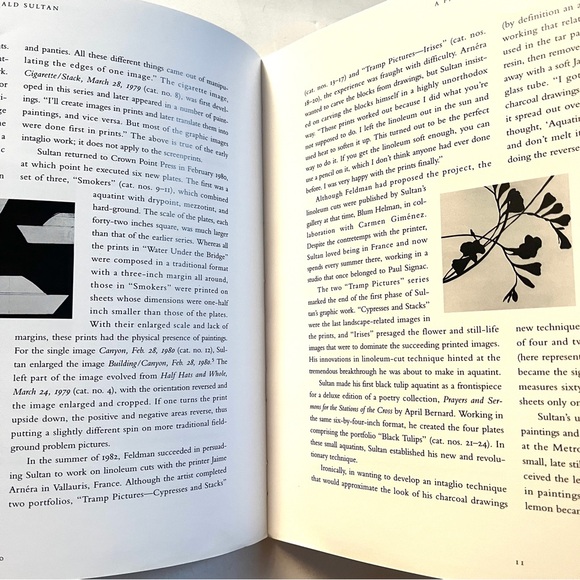 Donald Sultan: A Print Restrospectove. 95 pages. 10 x 10 inches. A beauty! - Picture 7 of 12